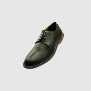 Men Black Simple Design Formal Boot