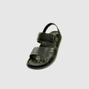 Men Leather Handmade Rubber Sole Medicated Sandal